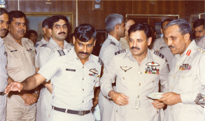 At a ceremony held at Air War College (PAF Faisal)