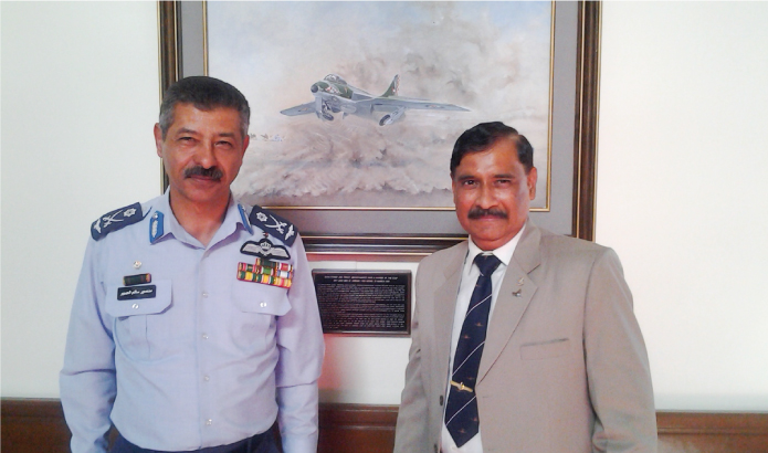Jordanian Air Chief, Gen. Mansoor Salem