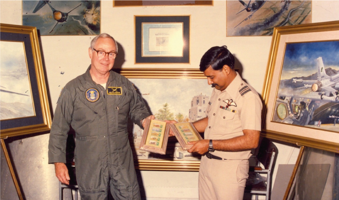 Keith Ferris Opens Hussaini's Art Exhibition