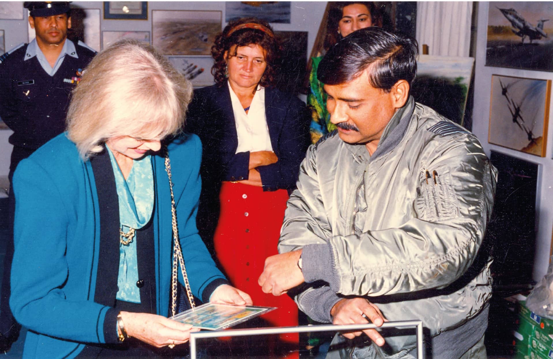 The first lady of the RAF, Lady Graydon