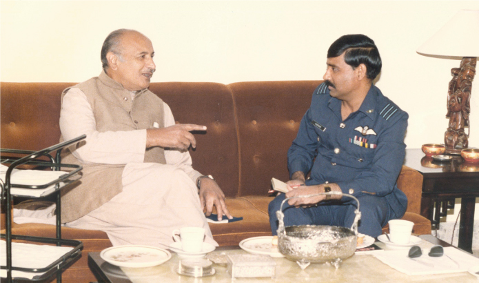 The first Pakistani Commander-in-Chief of the Pakistan Air Force