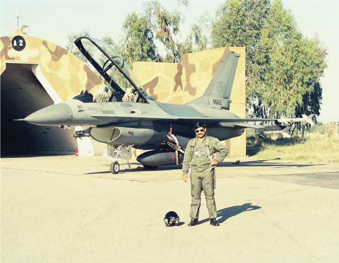 Armed F-16 Research Mission