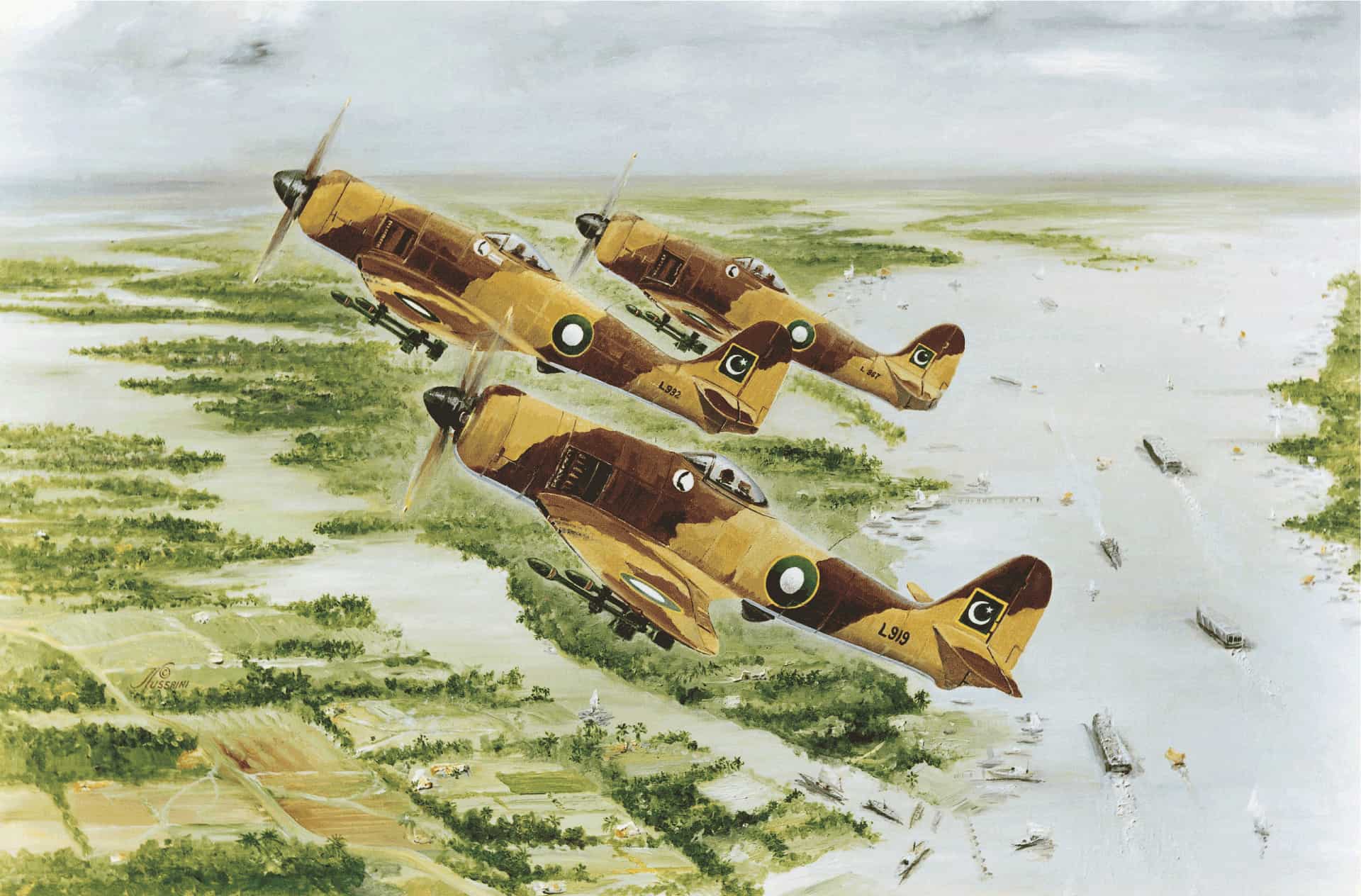 NO. 14 SQUADRON FURIES OVER BURI GANGA