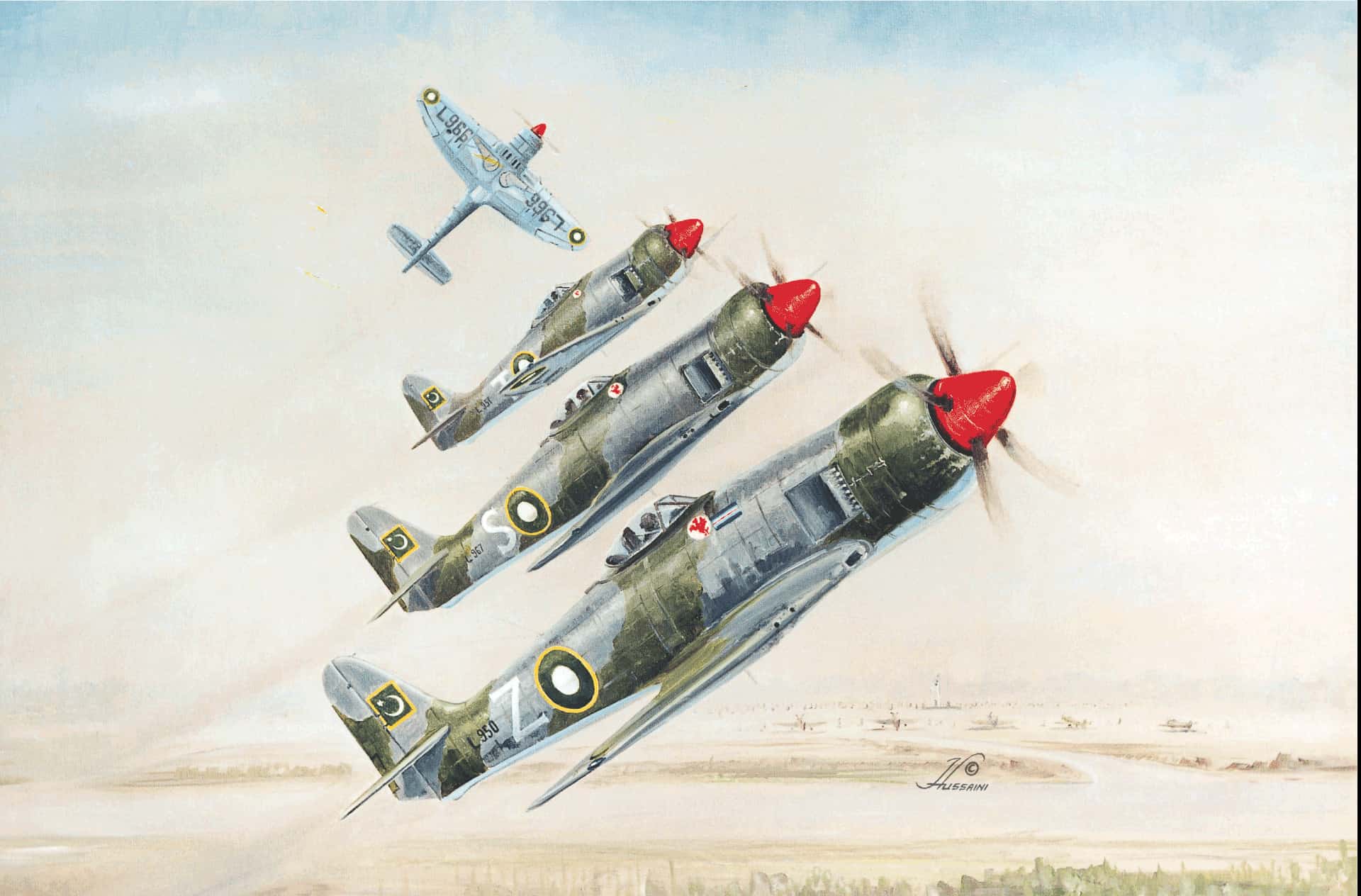 “THE RED DRAGONS” – 1951