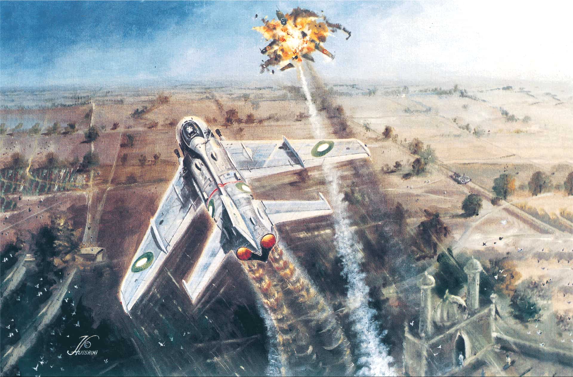 SU-7 GOES DOWN NEAR FAISALABAD