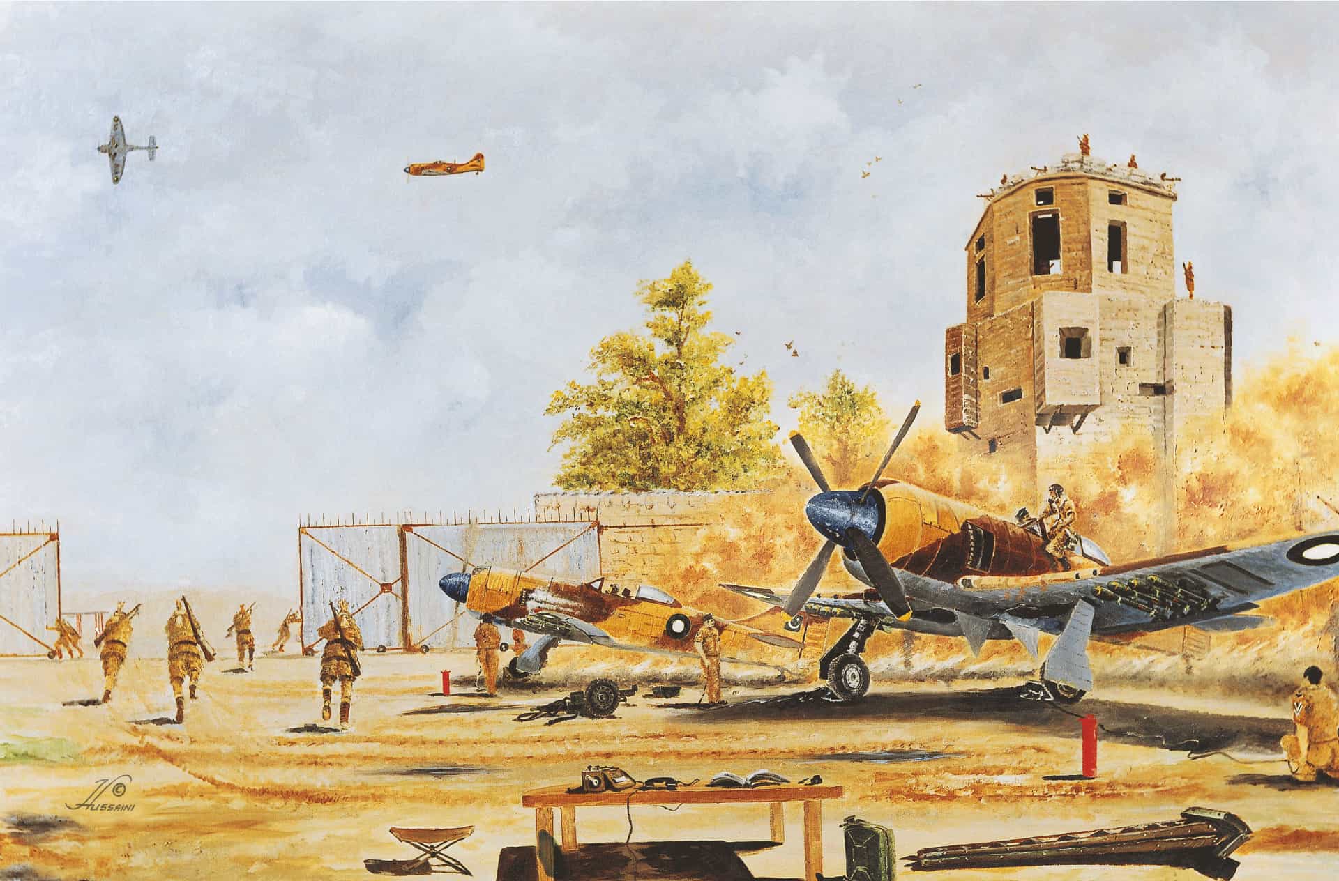 THE PAF ON AIR ALERT 1947