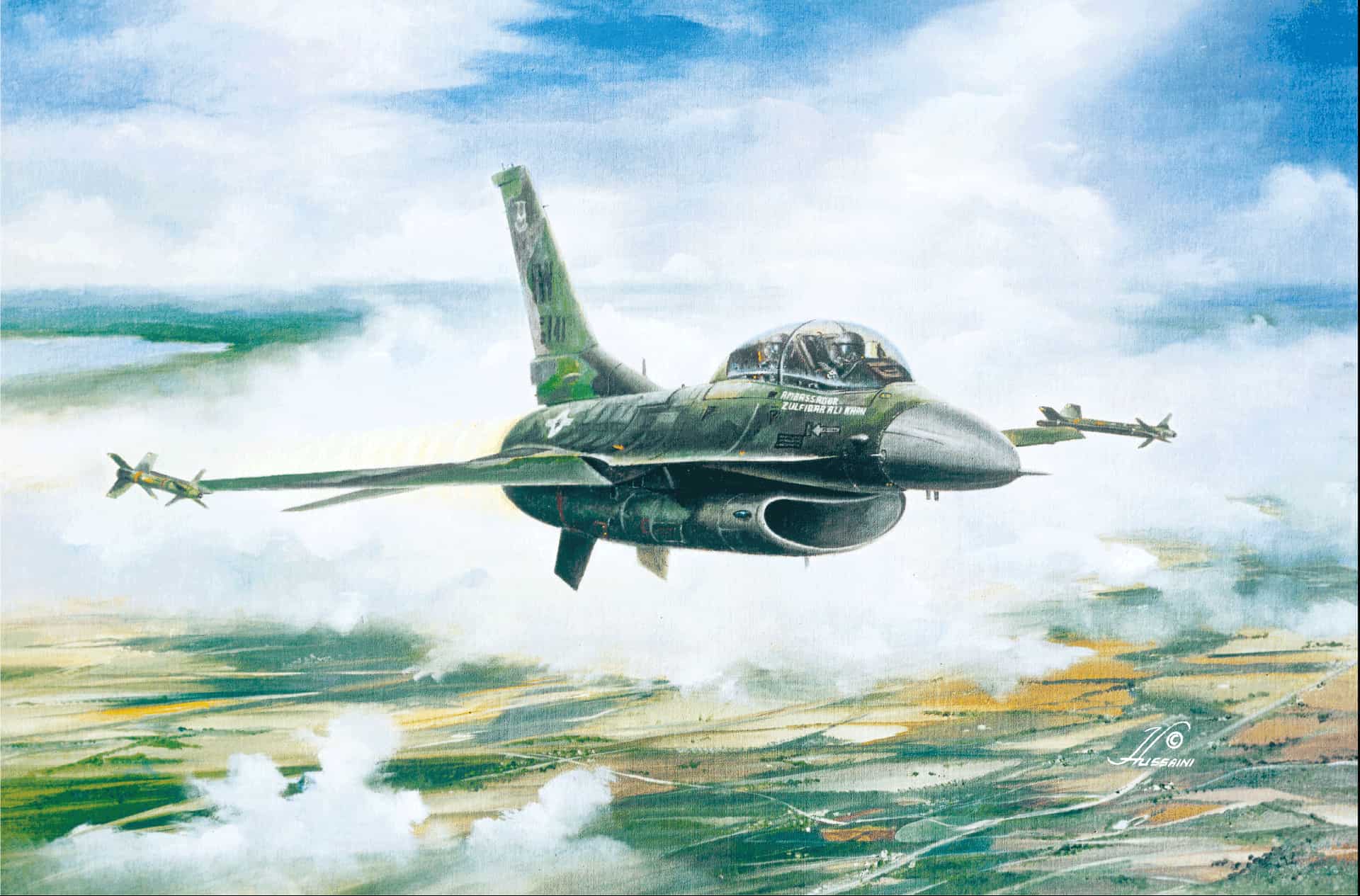 OLDEST PAKISTANI TO FLY THE F-16