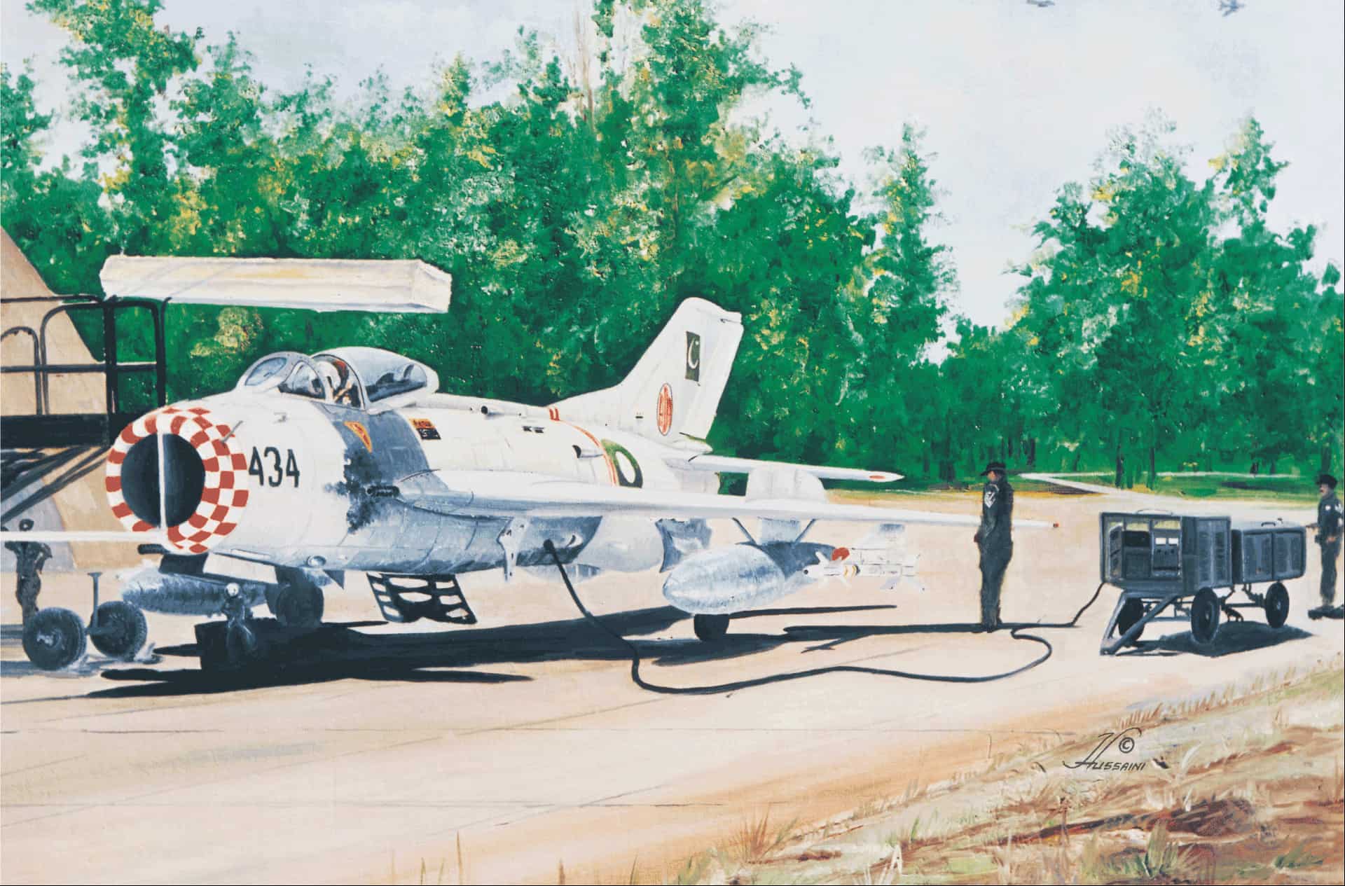 THE UNIQUE F–6 ON HOT SUMMER ADA