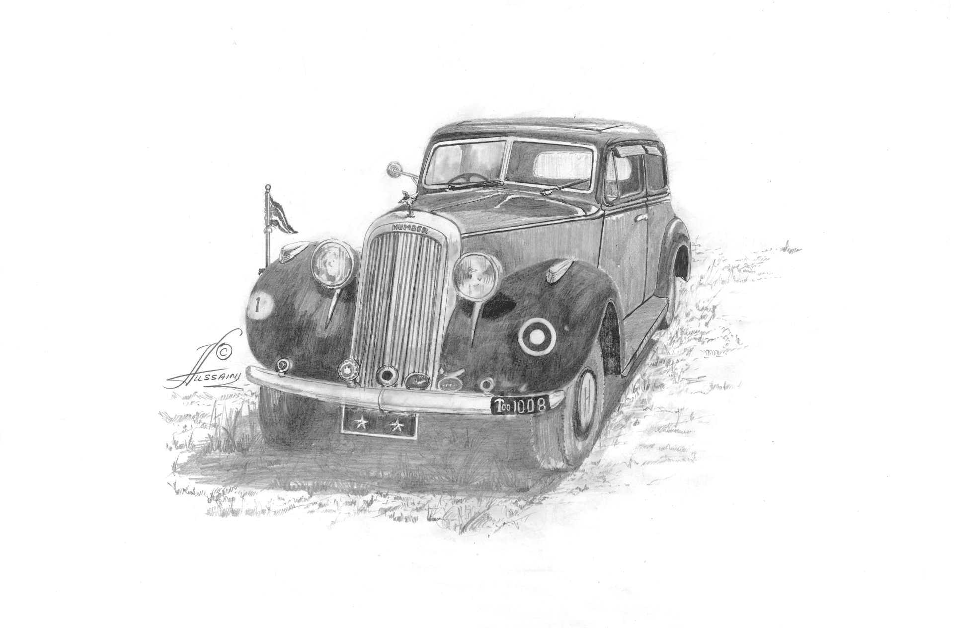 HUMBER SNIPE – MODEL, 1936 USED BY