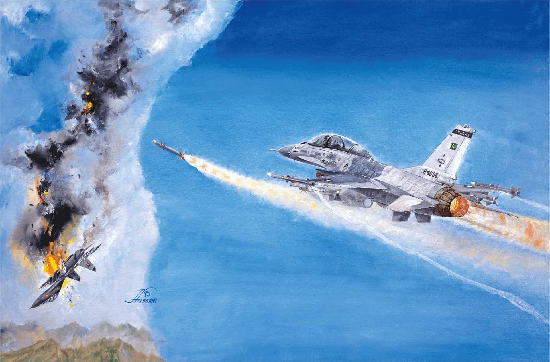 A COMBAT COMMANDER DRAWS A LINE THROUGH AN IAF SU-30MK1