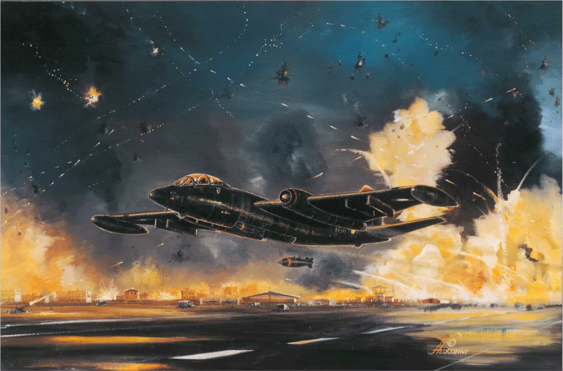 B-57s OVER AMBALA AIR BASE