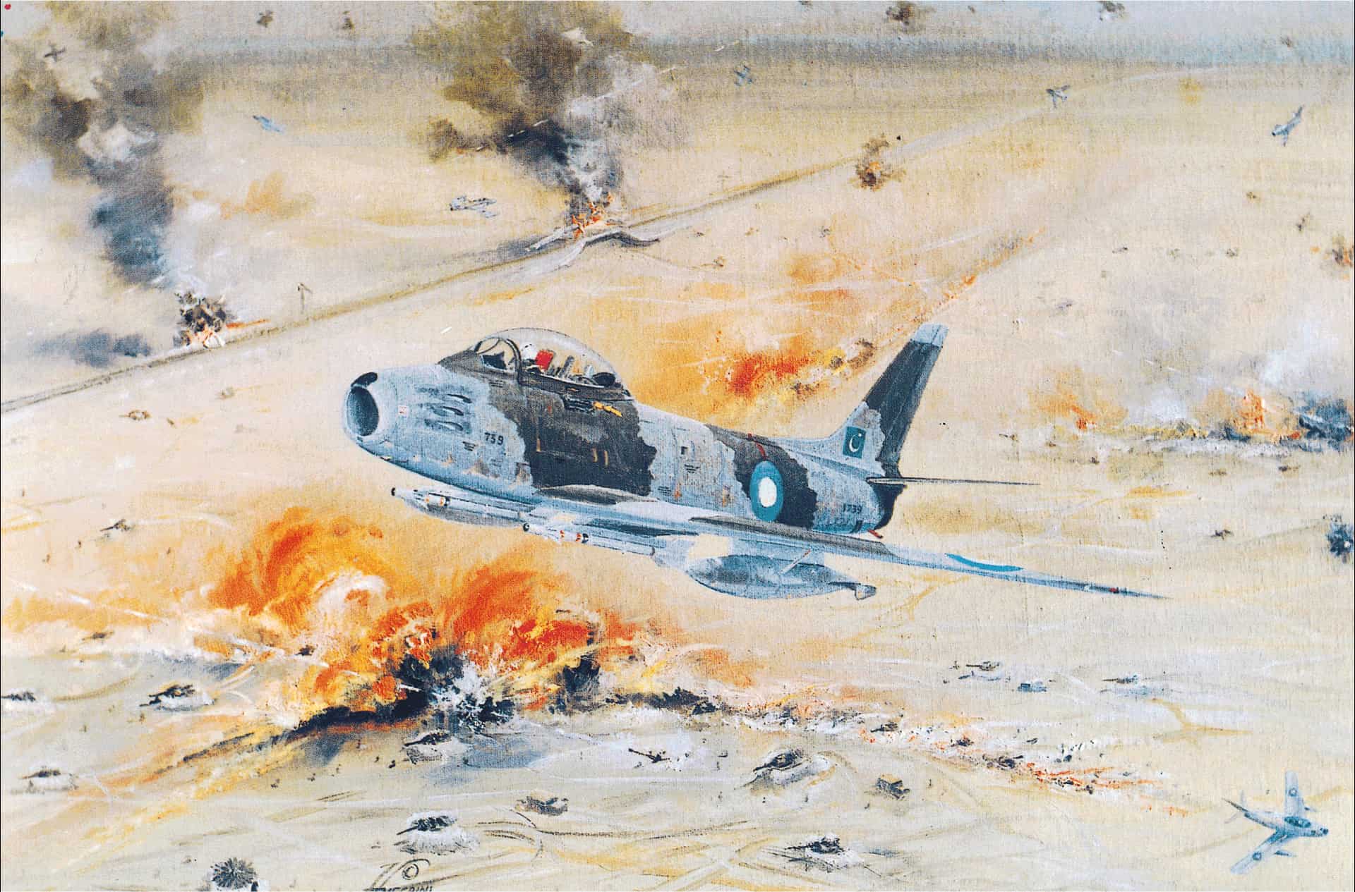 DESERT STRIKES IN THE SOUTH