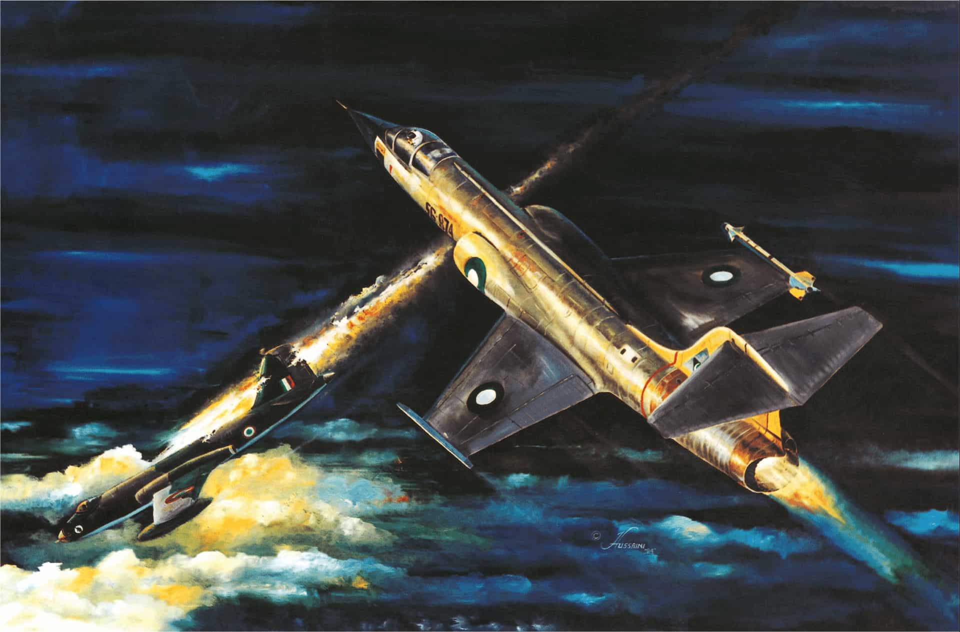 END OF A NIGHT INTRUDER