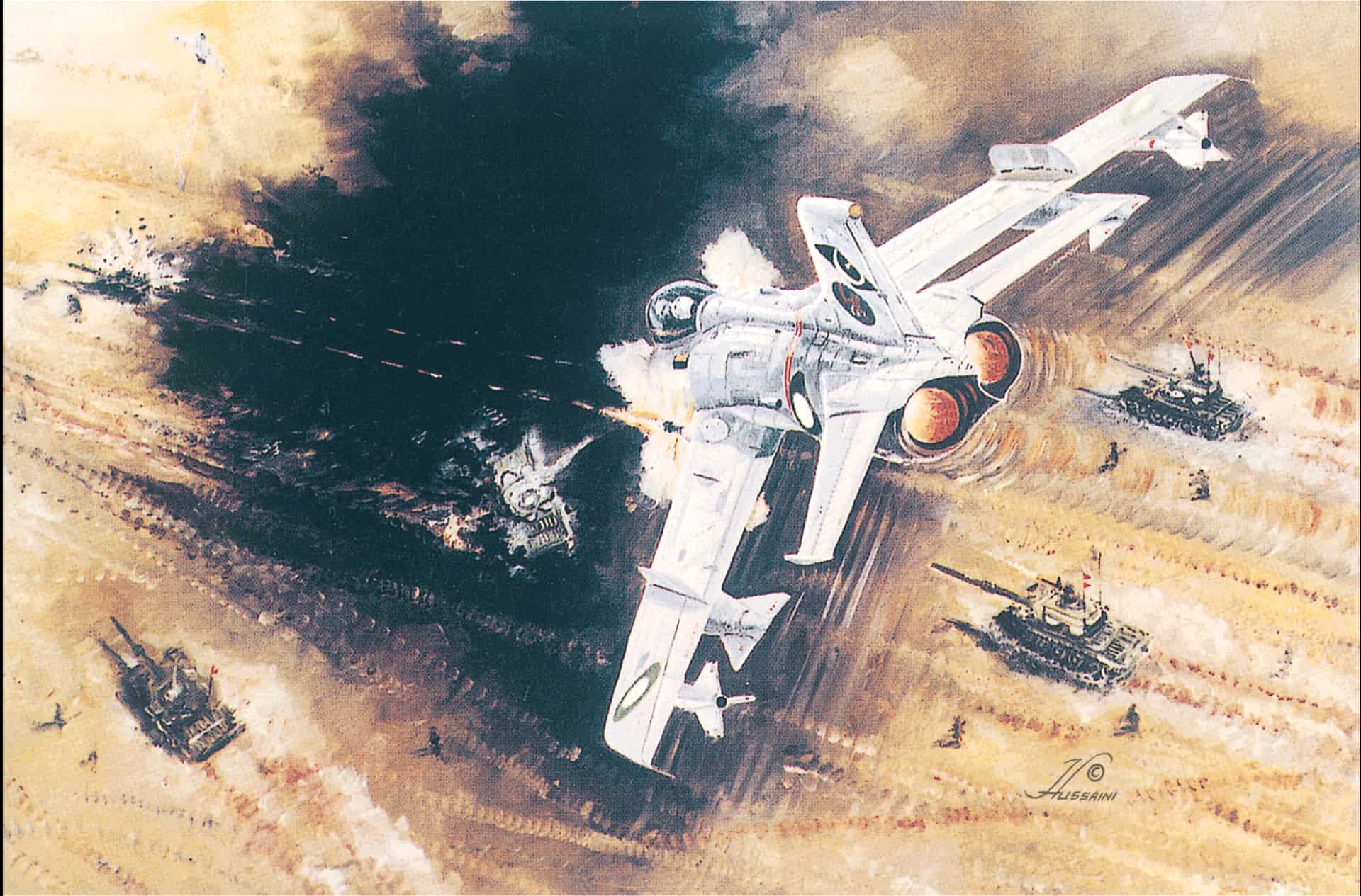 FIRST JORDANIAN STARFIGHTER ARRIVES FOR WAR MISSIONS