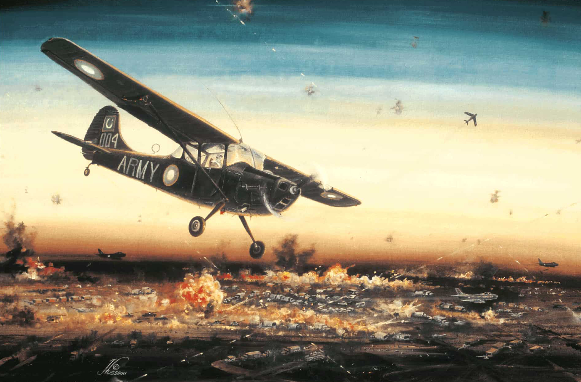 INDIA’S 14 INFANTRY DIVISION IS SEVERELY MAULED BY NO.18 SQUADRON