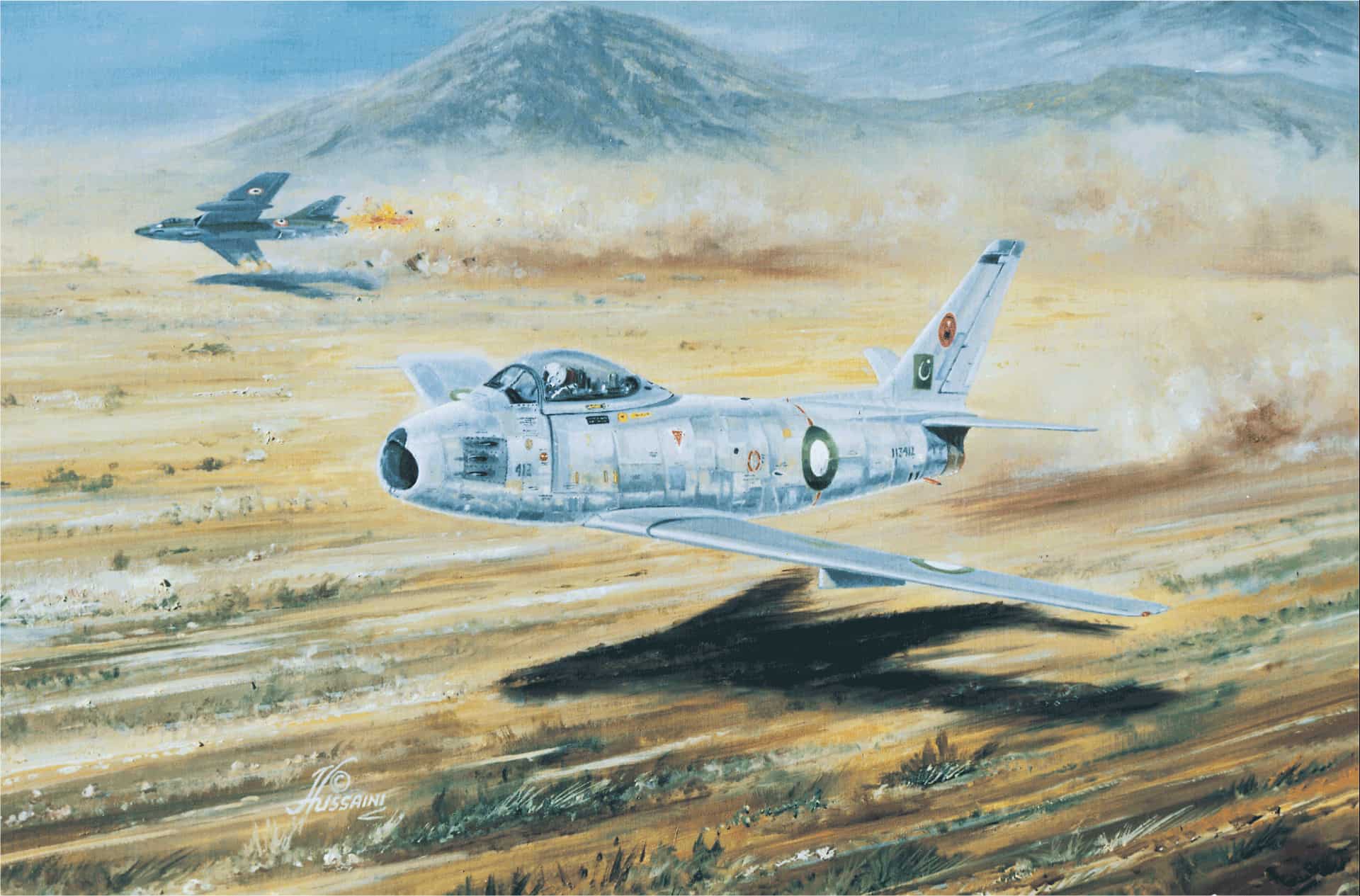 LOW LEVEL COMBAT OVER PESHAWAR