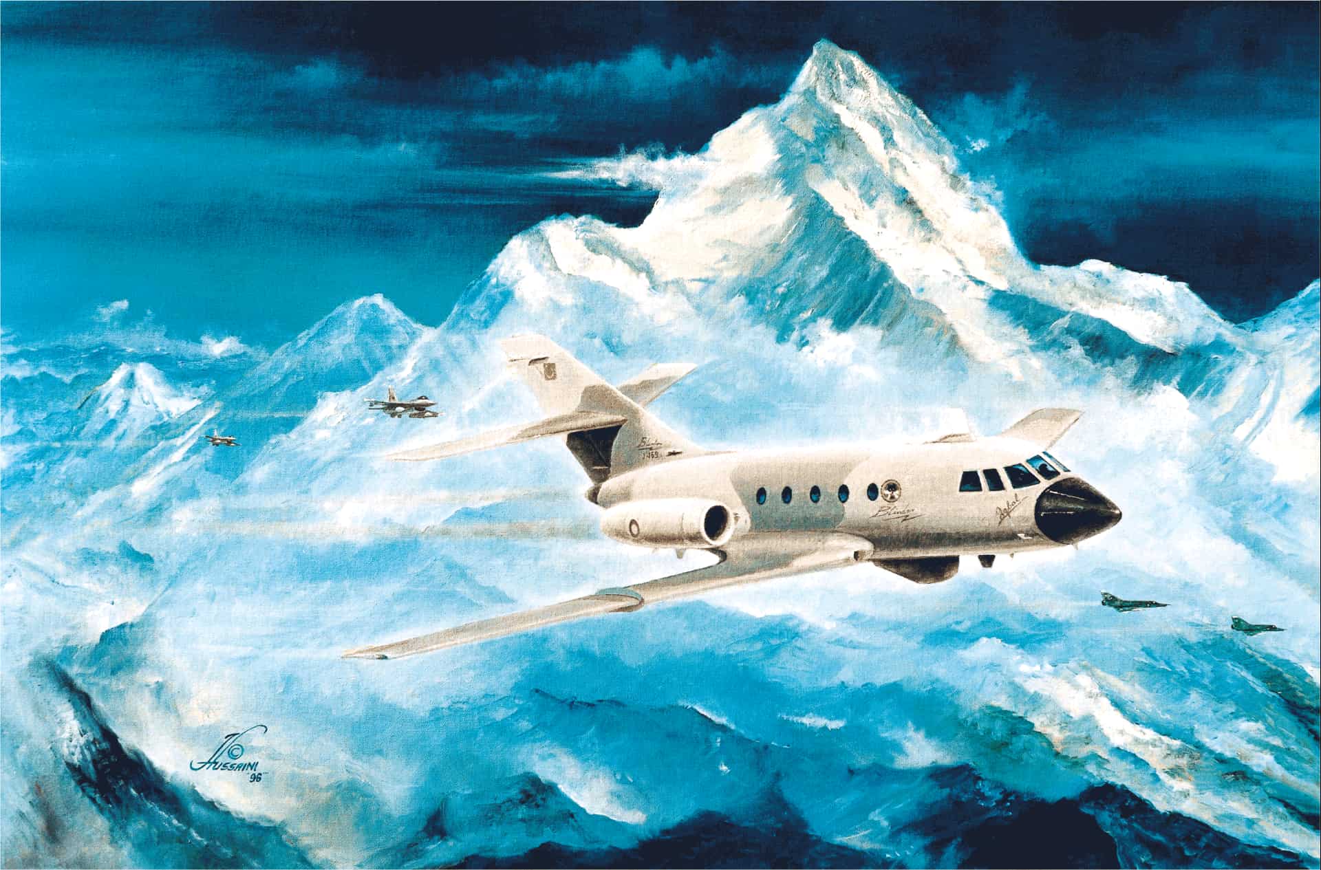 PHOTO RECONNAISSANCE OVER THE SIACHEN GLACIER