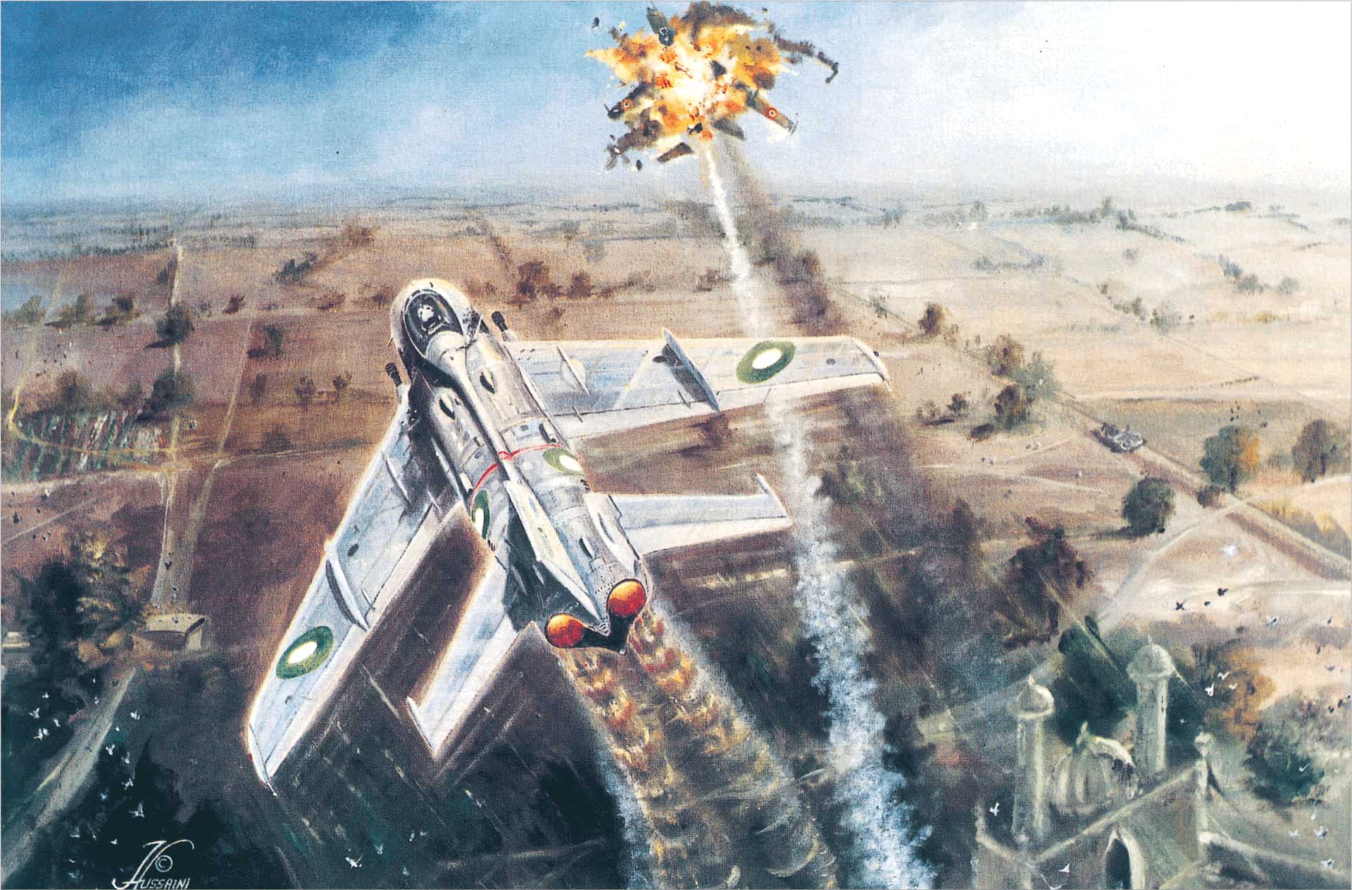 SU-7 GOES DOWN NEAR FAISALABAD