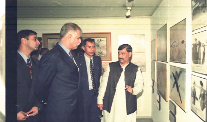 Air Chief Marshal PQ Mehdi opens the millennium