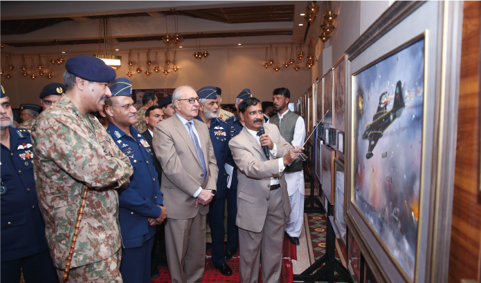 Governor Balochistan Mohammed Khan Achakzai goes through