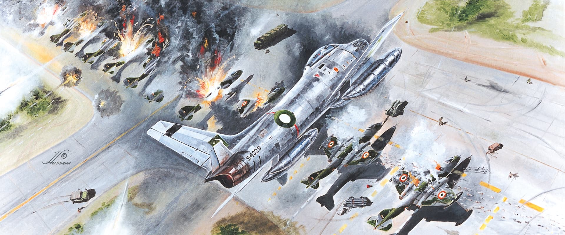 Strike Against a Bomber Base